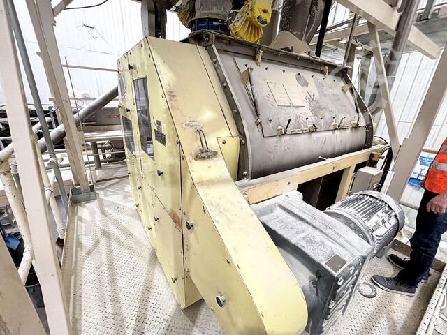 Dobbeltakset pademikser Tatham Twin Shaft Paddle Mixer