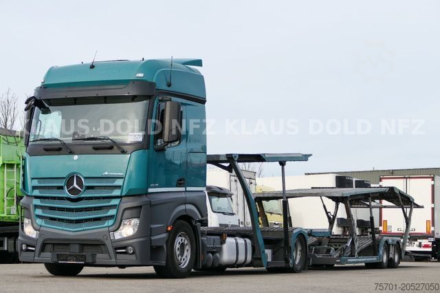 Camion porte-voitures MERCEDES-BENZ Actros 1848 GigaSpace Autotransp. Kässebohrer