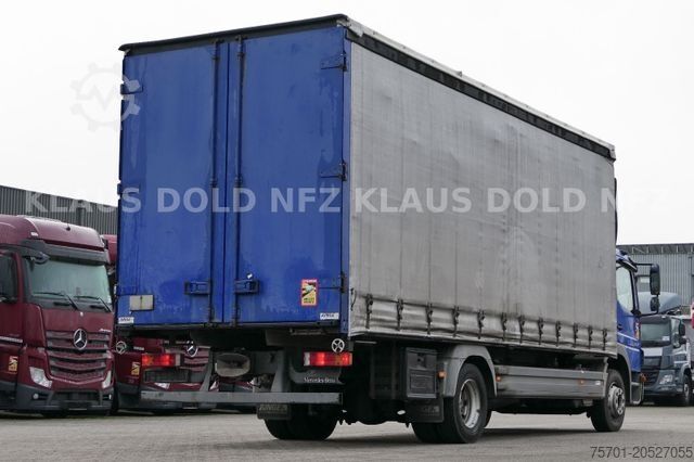 Plattewagen met zeil MERCEDES-BENZ Atego 1224 Pritsche Plane 12t LBW Euro 5