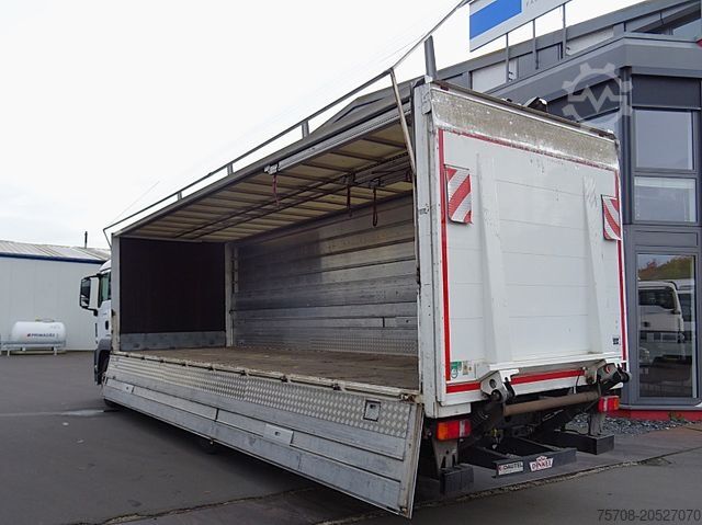 Vrachtwagen met bakwagen MAN 26.360 TGS*Schwenkwand*20 Pal*Lift/Lenk*2 to LBW