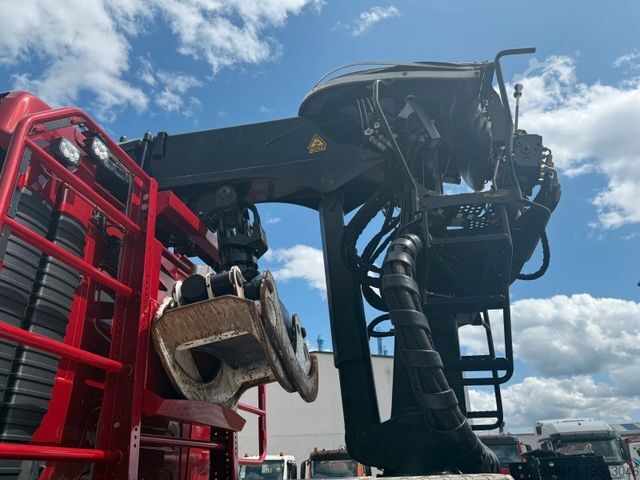 Holztransporter LKW VOLVO FH 540 6x4 Langholztransporter Kran + Anhänger