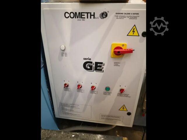 Gebruikte sleever-etiketteermachine 4000 flessen/uur OMRON ULISSE 4000