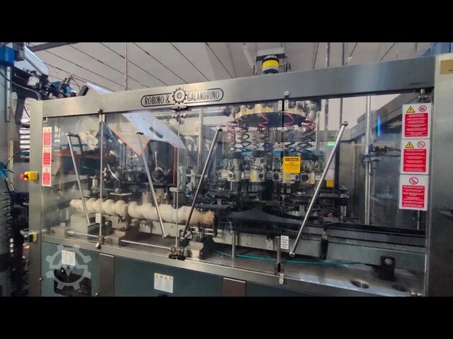 Gebruikte R&G sluitmachine - 12.000 BPH Robino &amp; Galandrino Z 12