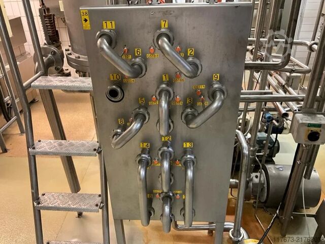 Gebruikt Tetra Pak UHT-systeem 5000 LPH ABB VTIS C-4