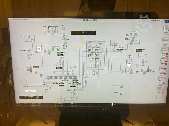 Gebruikt Tetra Pak UHT-systeem 5000 LPH ABB VTIS C-4