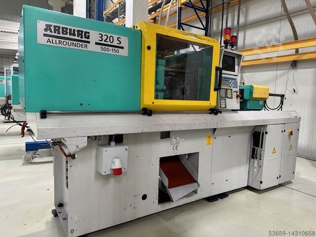 injection moulding machines up to 1000 KN Arburg Arburg 320S 500-150, 1999