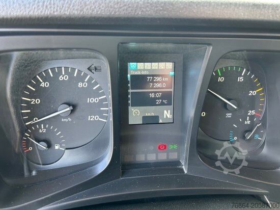 Camión hormigonera MERCEDES-BENZ AROCS 3743, 8X4 BETONMISCHER, EURO 6,  9M³ LIEBHERR MISCHER