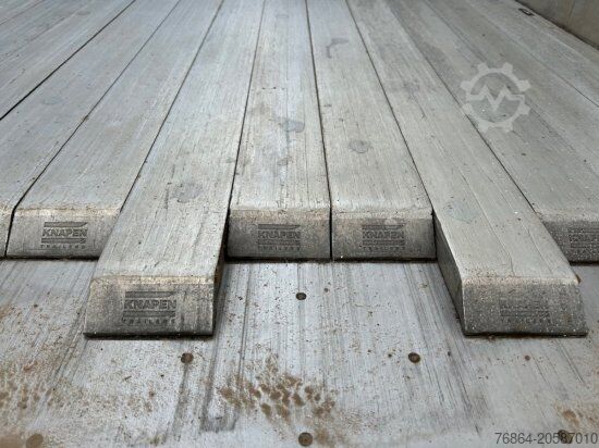 Semirremolque con piso móvil KNAPEN K100/KT01, 10 MM, LIFTACHSE, ROLLPLANE, FUNK