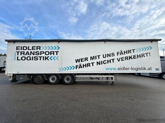 Semirremolque con piso móvil KNAPEN K100/KT01, 10 MM, LIFTACHSE, ROLLPLANE, FUNK