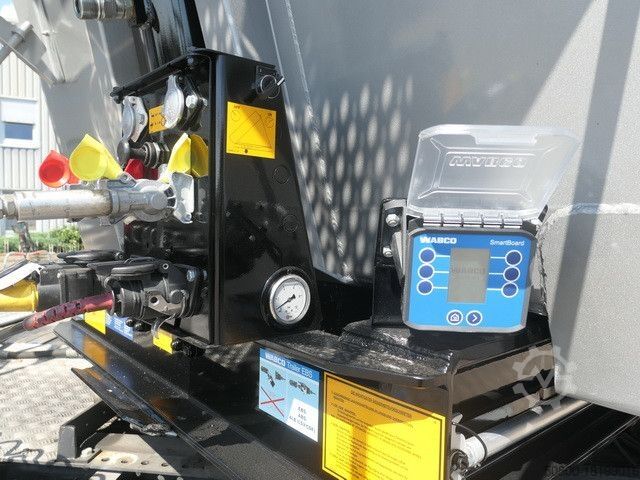 Semi-reboque basculante BENALU VN-Bulkliner S9500, ALu, 52m³, Kombitür, SAF