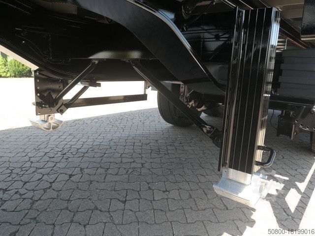 Semi-reboque basculante BENALU VN-Bulkliner S9500, ALu, 52m³, Kombitür, SAF