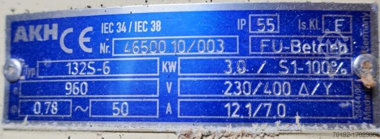 1410 liter verwarmbaar/koelbaar drukvat gemaakt van V4A met propeller roerwerk  