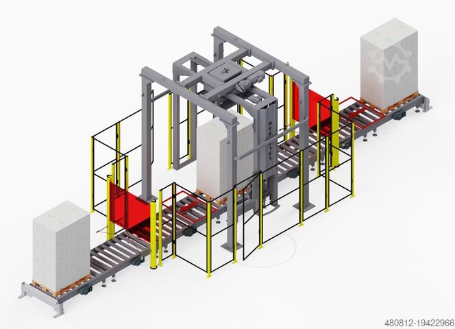 Automatische zwenkarm-wikkelmachine REO-PACK