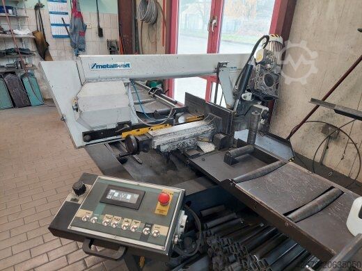 Forgatható keretes szalagfűrész / félautomata PEGAS-Gonda / Metallkraft BMBS 300 x 320 HA-DG