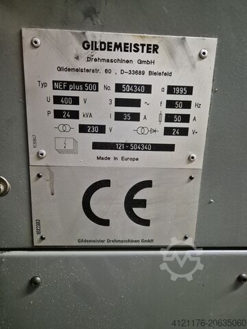 CNC draaibank Gildemeister N.E.F Plus 500