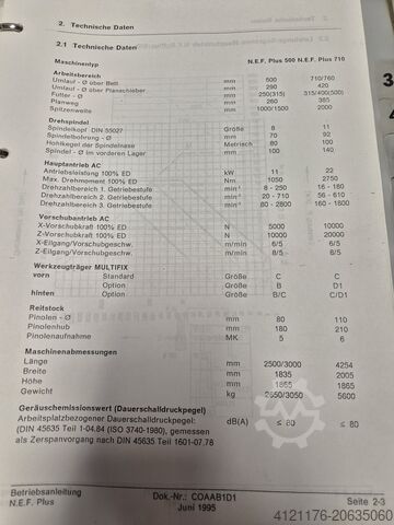 CNC draaibank Gildemeister N.E.F Plus 500