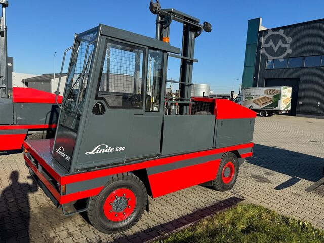 Carrello elevatore laterale Linde S50 //Duplex 4850 mm //