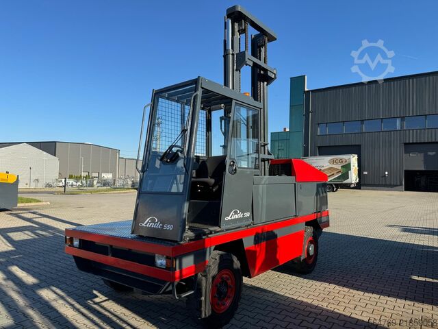 Carrello elevatore laterale Linde S50 //Duplex 4850 mm //
