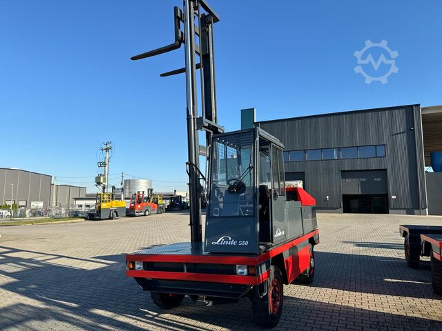 Carrello elevatore laterale Linde S50 //Duplex 4850 mm //