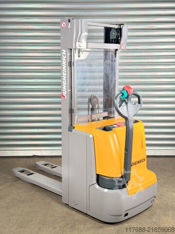 Conducteur de gerbeur Jungheinrich EJC 216Z - Service Neu - nur 265 Std. Batterie 90%