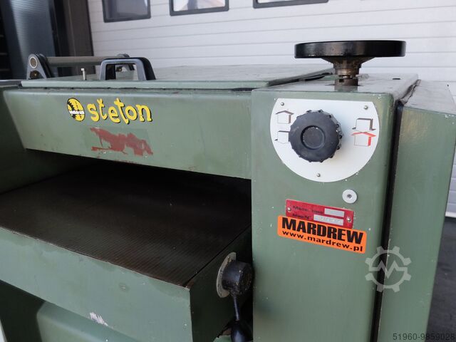 Vandiktebank, schaafmachine Steton S630 12/22