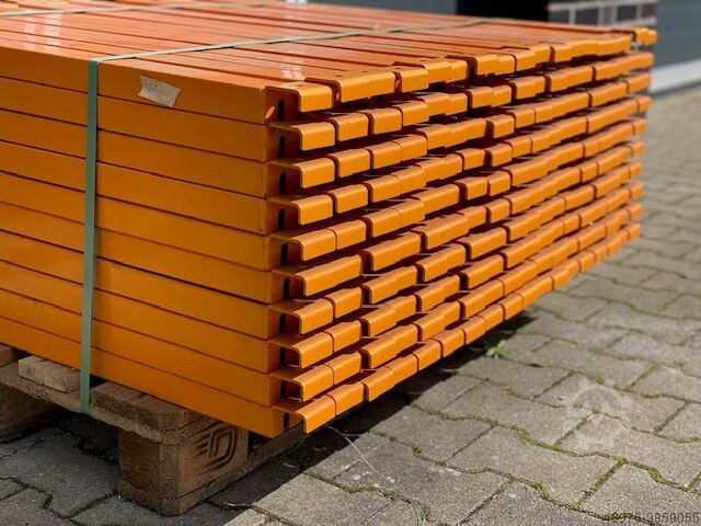 180x Dieptesteun Dieptebalkplank Nedcon/ 1050 mm/ Traversenauflage: 43 mm Materialfarbe: orange