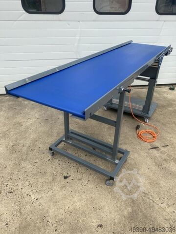 Transportne trake, traka transporter, traka transporter, zupčasta traka transporter, mala roba trans MFP Fördertechnik 2400 x 620