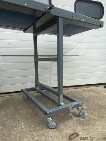 Transportne trake, traka transporter, traka transporter, zupčasta traka transporter, mala roba trans MFP Fördertechnik 2400 x 620