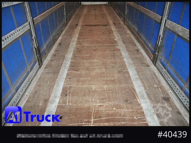 Ανοιχτό ημιρυμουλκούμενο με μουσαμά SCHMITZ Tautliner, Code XL, Bahn, verzinkt