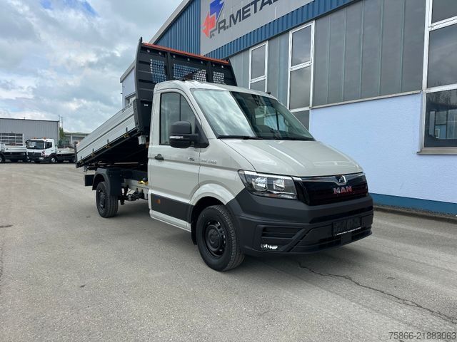 Transporter mit Kipper MAN 3.160 TGE 4x4 Allrad Dreiseitenkipper Neuwagen
