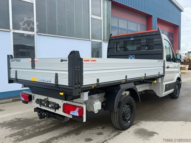 Transporter mit Kipper MAN 3.160 TGE 4x4 Allrad Dreiseitenkipper Neuwagen