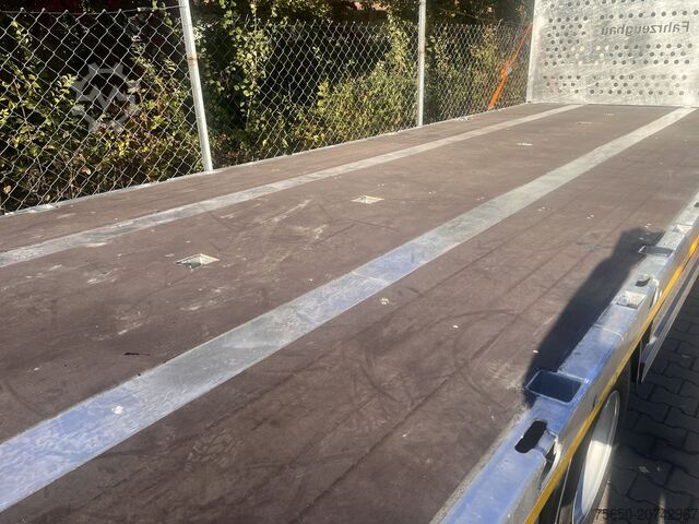 Otvorena prikolica Möslein T 3 Plato 10 m 3 Achs Jumbo- Plato- Anhänger 10 m, Mega