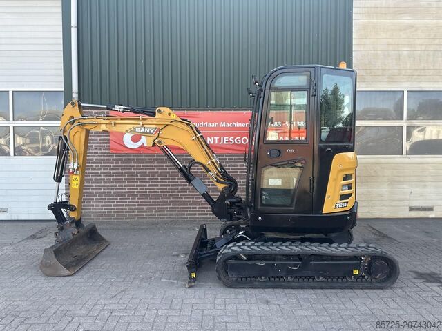 Minigraver Sany SY26U Cabine - Gebruikt