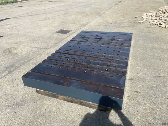 Klemplaat Lastafel, nivelleerplaat Aufspannplatte,Meßplatte 2600x1500mm (2790)