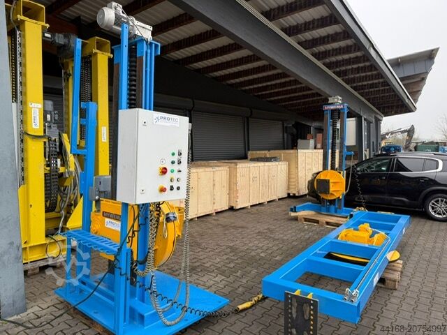 Placă turnantă de sudare, placă turnantă, poziționer Hywema Säulenhubdrehvorrichtung HDV-3.0