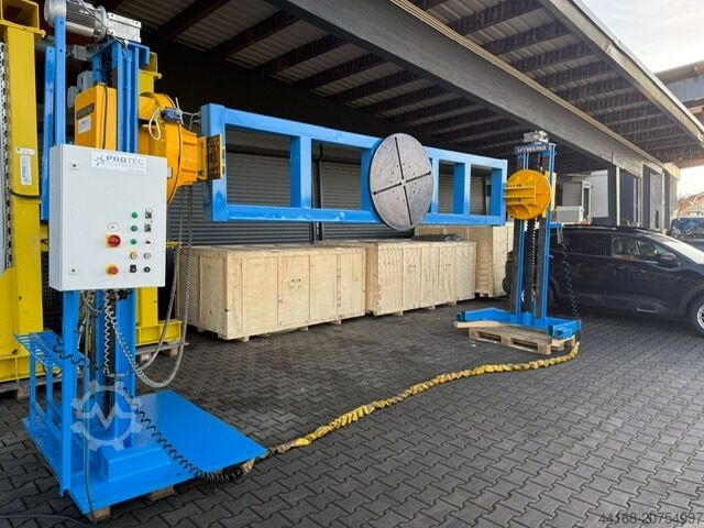 Placă turnantă de sudare, placă turnantă, poziționer Hywema Säulenhubdrehvorrichtung HDV-3.0