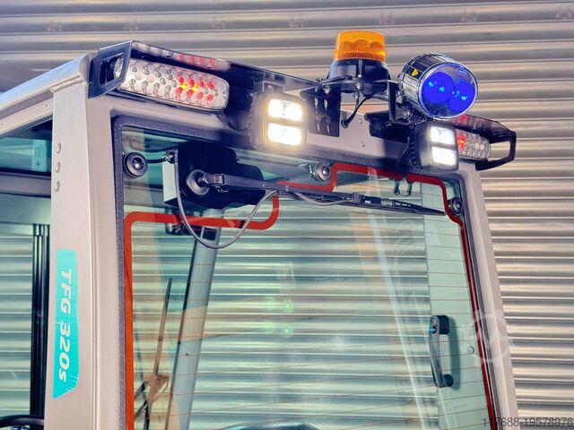 Carregador frontal a GPL Jungheinrich TFG 320s - Service Neu - 4 m Hub - 2t - VW Motor