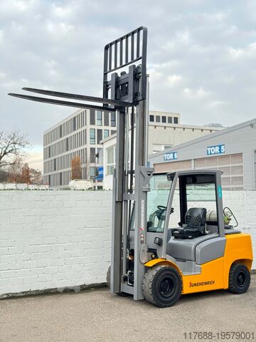 Čelní nakladač na LPG Jungheinrich TFG 430 - Service Neu - 3,5m Hub - 3t - Kubota Motor