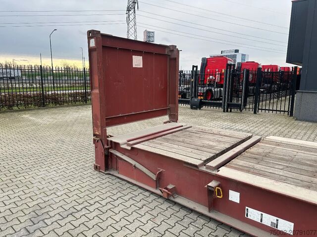 Lapos konténerek CIMC 40FT FLATRACK FLUSH FOLDING / CSC: 10/2027 / 10...