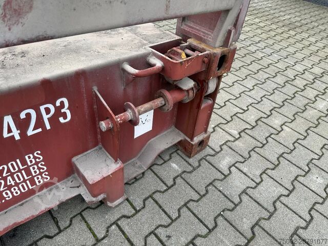 Lapos konténerek CIMC 40FT FLATRACK FLUSH FOLDING / CSC: 10/2027 / 10...