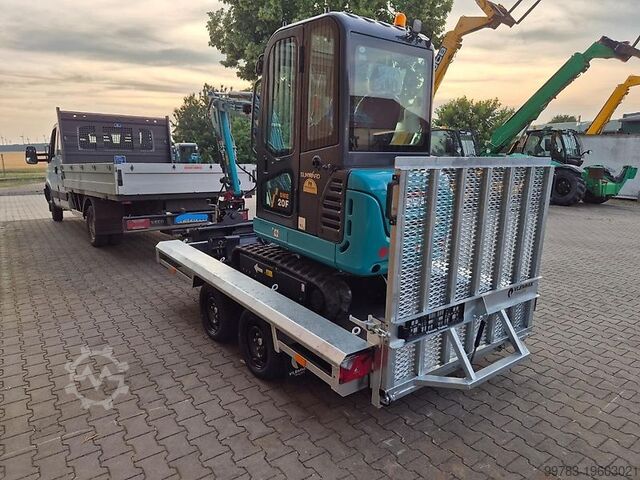 Remorque pour voiture Vlemmix 2700 kg 300x150x34