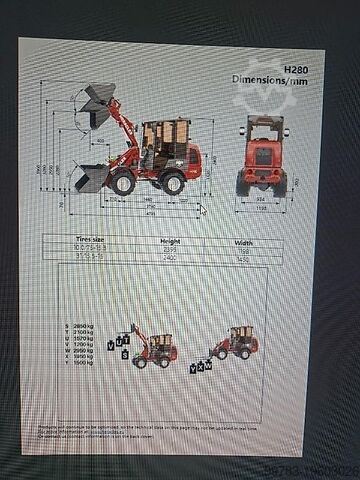 Tractor agrícola Heracles H280