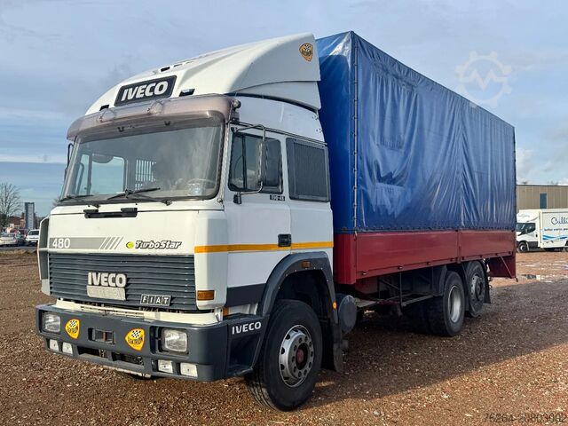 Sliding tarpaulin Iveco Turbostar 190.48 V8 6x2