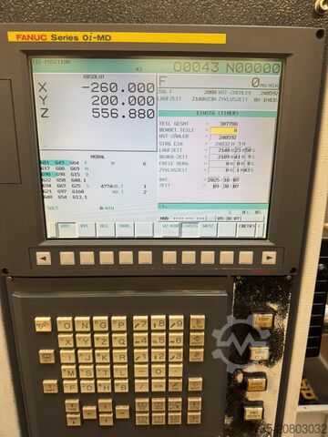 CNC vertical machining center FEELER TV 510 A