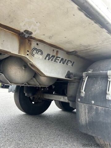 Alçak şasi dorse MENCI FLEISCHKüHLER ROHRBAHNEN, LIFTACHSE, BPW, LIGHT WEIGHT