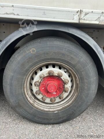 Alçak şasi dorse MENCI FLEISCHKüHLER ROHRBAHNEN, LIFTACHSE, BPW, LIGHT WEIGHT