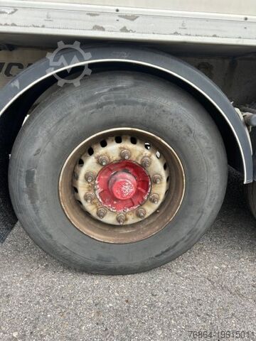 Alçak şasi dorse MENCI FLEISCHKüHLER ROHRBAHNEN, LIFTACHSE, BPW, LIGHT WEIGHT