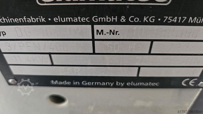 Çift gönye testere Elumatec DG 104 Elumatec DG 104