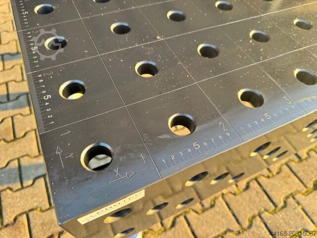 Svejsebord, svejse-drejebord, drejebord Protec 2400 x 1200