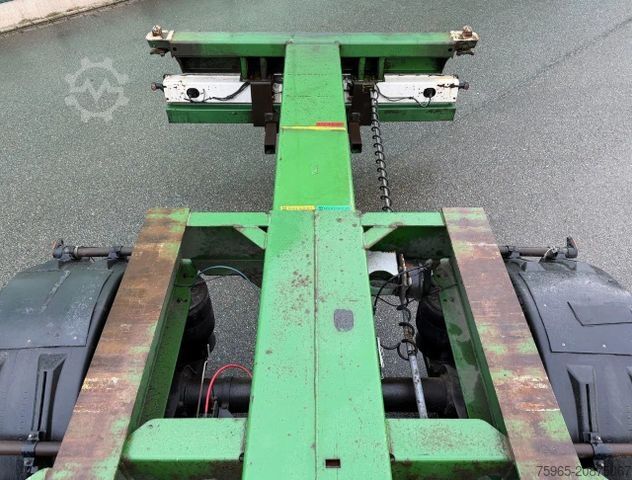 Swap body semitrailer KÖGEL S24-2 BACK SLIDER LIFT AXLE DISC BRAKES 3 PIECES